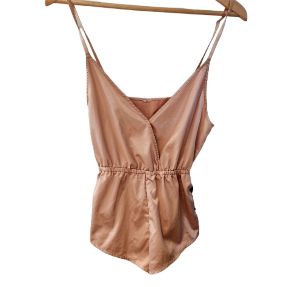 Satin Side Detail Shortall Langerie/pjs